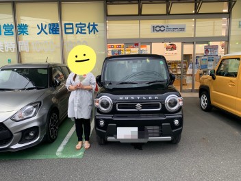 ハスラーご納車おめでとうございます！！